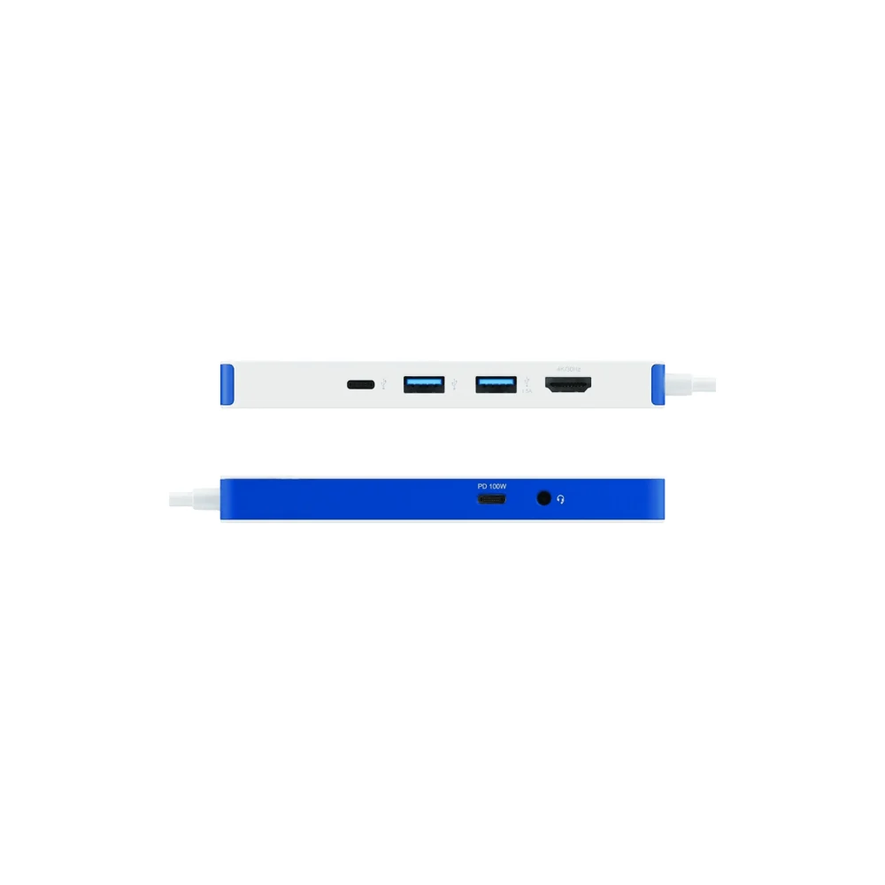 Targus HyperDrive Flex 8-Port USB-C Hubb - Blå