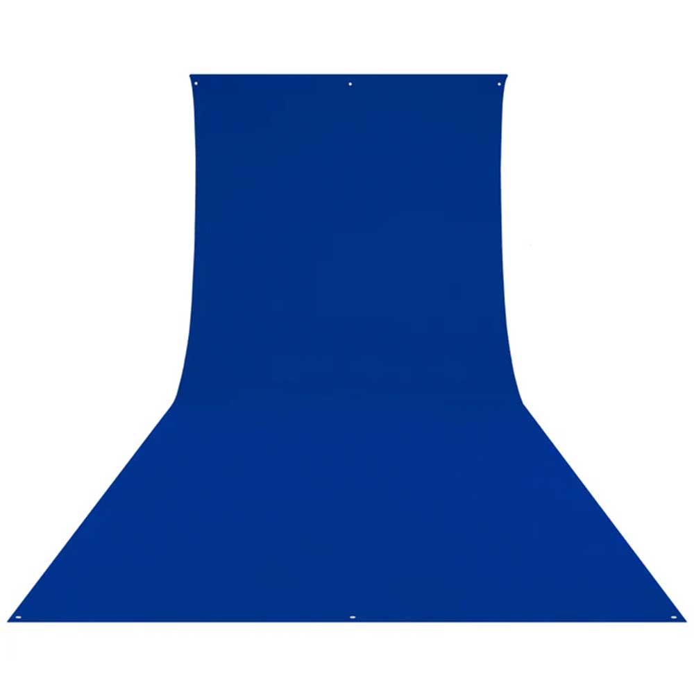 Westcott Wrinkle-Resistant Backdrop Bakgrund 2.7 x 6.1m, Chroma-Key Blue