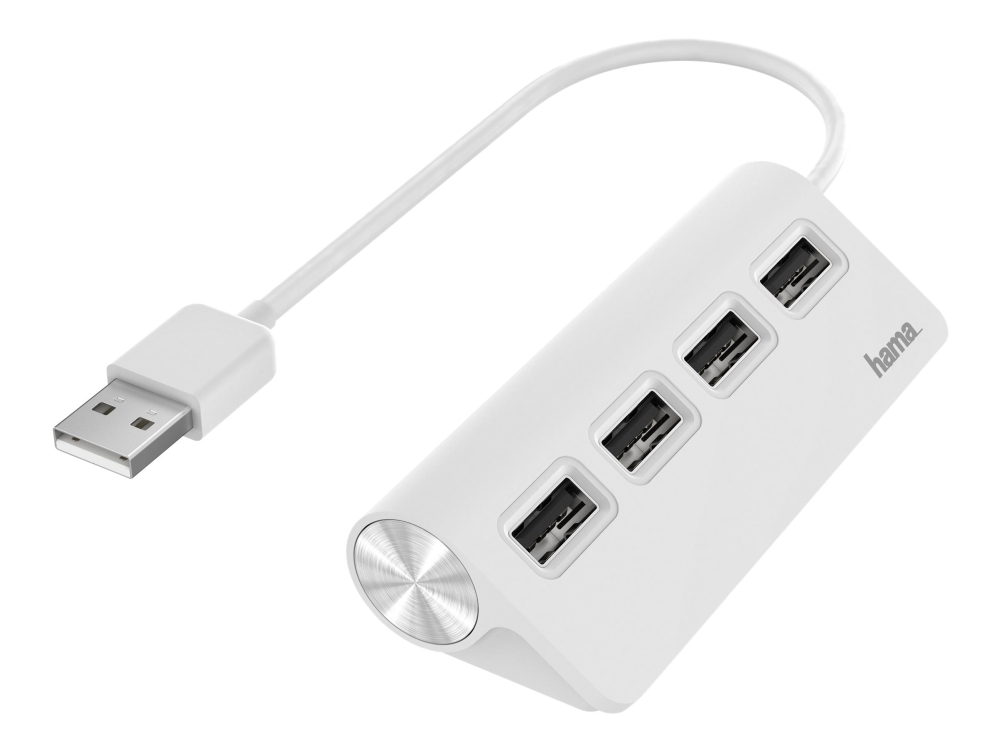 Hama - Hubb - 4 x USB 2.0 - skrivbordsmodell