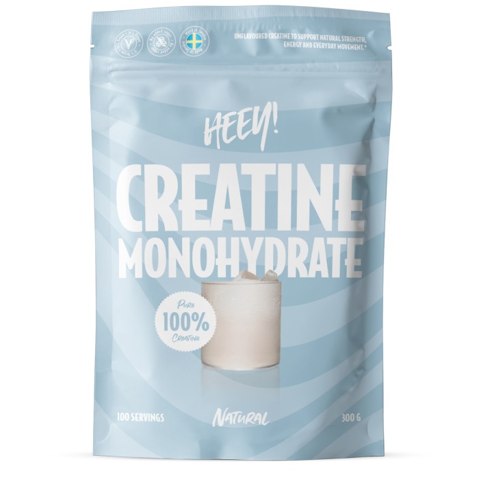 Heey! Creatine Monohydrate 100% Creatine Unflavoured 300 g
