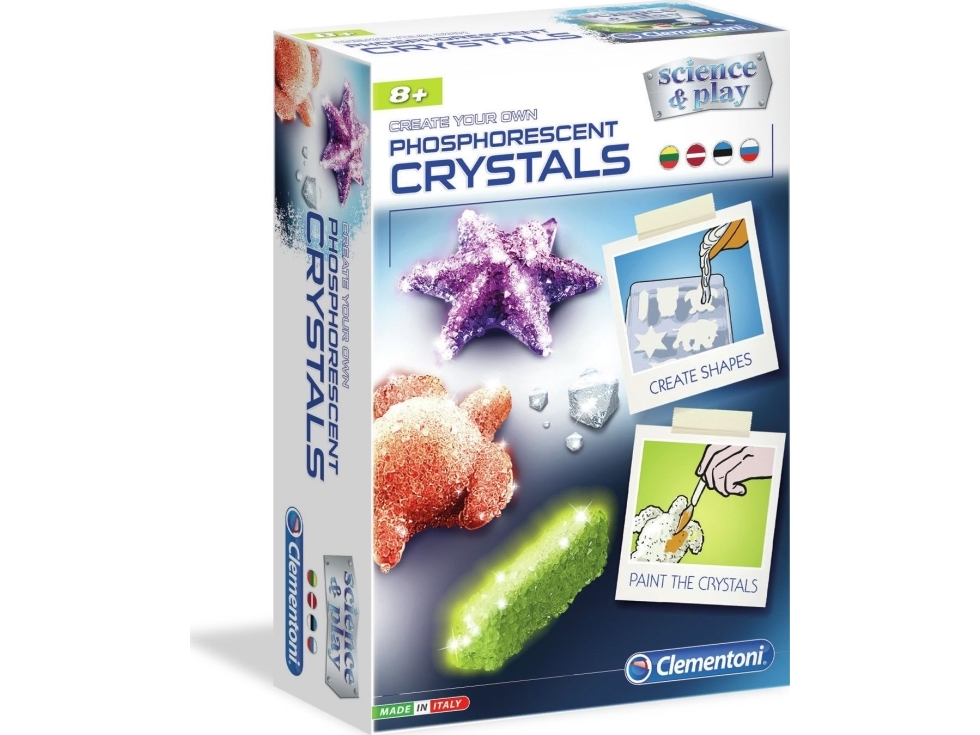 Clementoni Game Fluo Crystal-set 50575