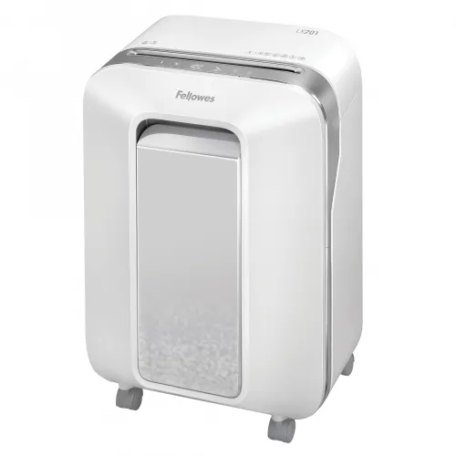 Makulator Fellowes Powershred® LX201 micro-cut 2x12 mm hvid (P-5)