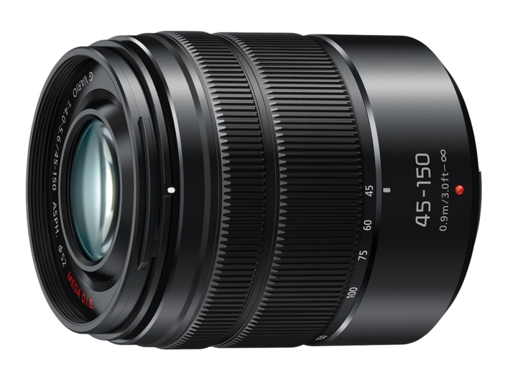 Panasonic Lumix H-FS45150 - Telezoomobjektiv - 45 mm - 150 mm - f/4.0-5.6 G VARIO ASPH - Micro Four Thirds - för Lumix G AG-GH4UP, DC-GX880, DMC-G7, G70, G7H, G7M, G7W, GX8, GX80, GX8A, GX8H, GX8K, GX8M