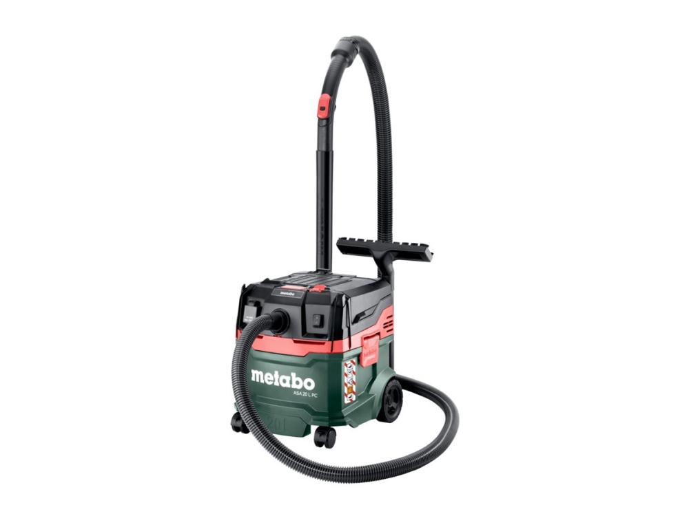 Metabo ASA 20 L PC - Dammsugare - med behållare - med/utan påse
