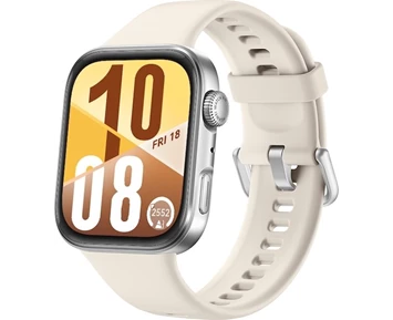 HUAWEI WATCH FIT 4 smartklocka, silver/vit, bild 5