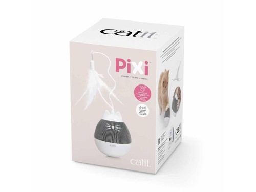 Catit - Pixi Spinner - White & Grey, bild 2