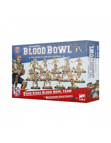 Blood Bowl Tomb Kings Team - The Nehekhara Nightmares