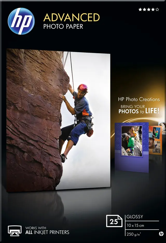 10X15 Advanced Glossy Photo Paper 250 g/
