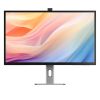 32" Alogic Clarity Pro Max, IPS 4K/3840x2160, höjdjusterbar, högtalare, webbkamera, 2xHDMI/DP/USB-C, USB-hubb,