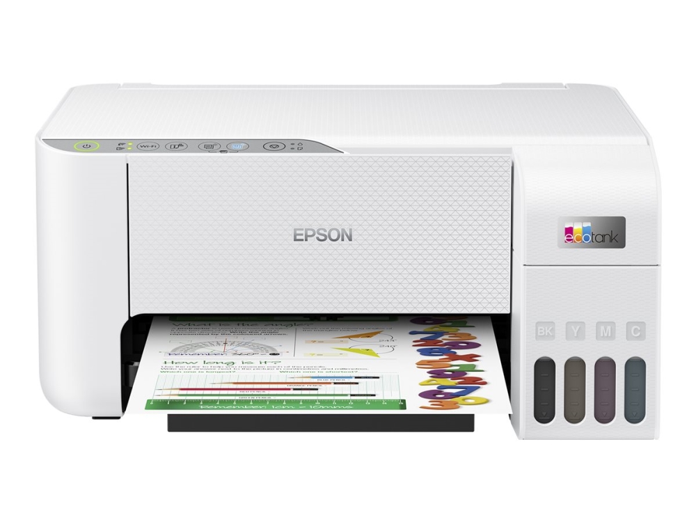 Epson EcoTank L3276 färgbläckstråleskrivare 3-i-1 Wi-Fi, vit