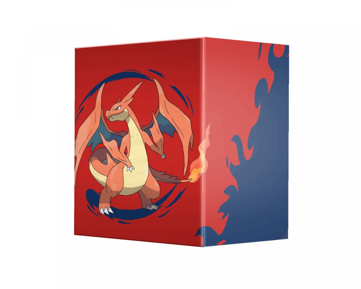 Pokémon Deck Box Mega Charizard X Röd, bild 2
