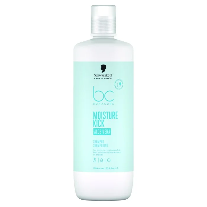 Schwarzkopf Professional BC Bonacure Moisture Kick Schampo 1000 ml, bild 2