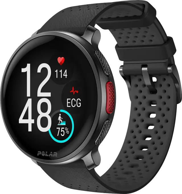 Polar Vantage V3 Premium GPS sportklocka Night black S-L