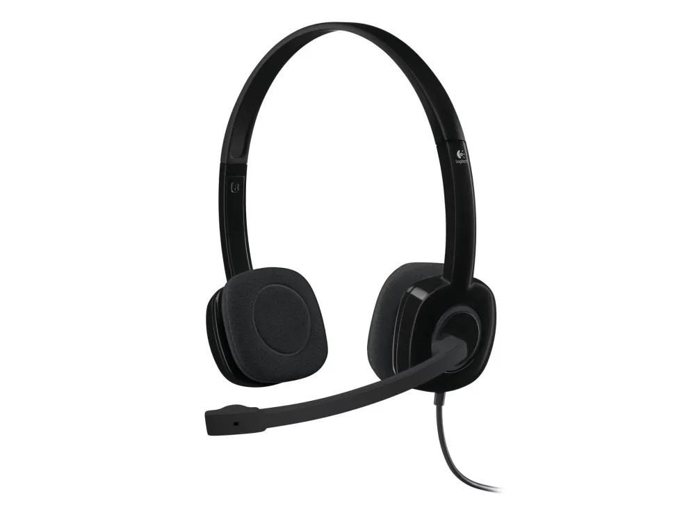 Logitech Stereo Headset H151, 3,5mm, volymkontroll, bild 3