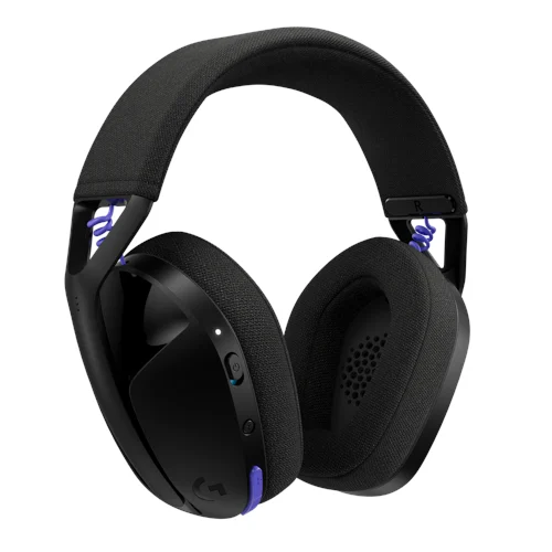 Logitech G321 Lightspeed trådbundet gamingheadset, svart, bild 2