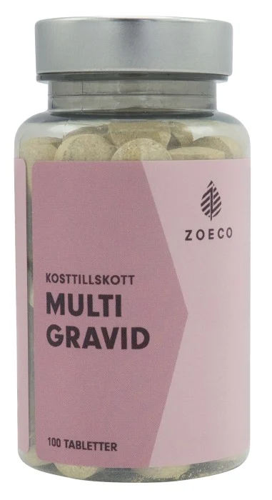 Zoeco Multi Gravid 100 tabletter