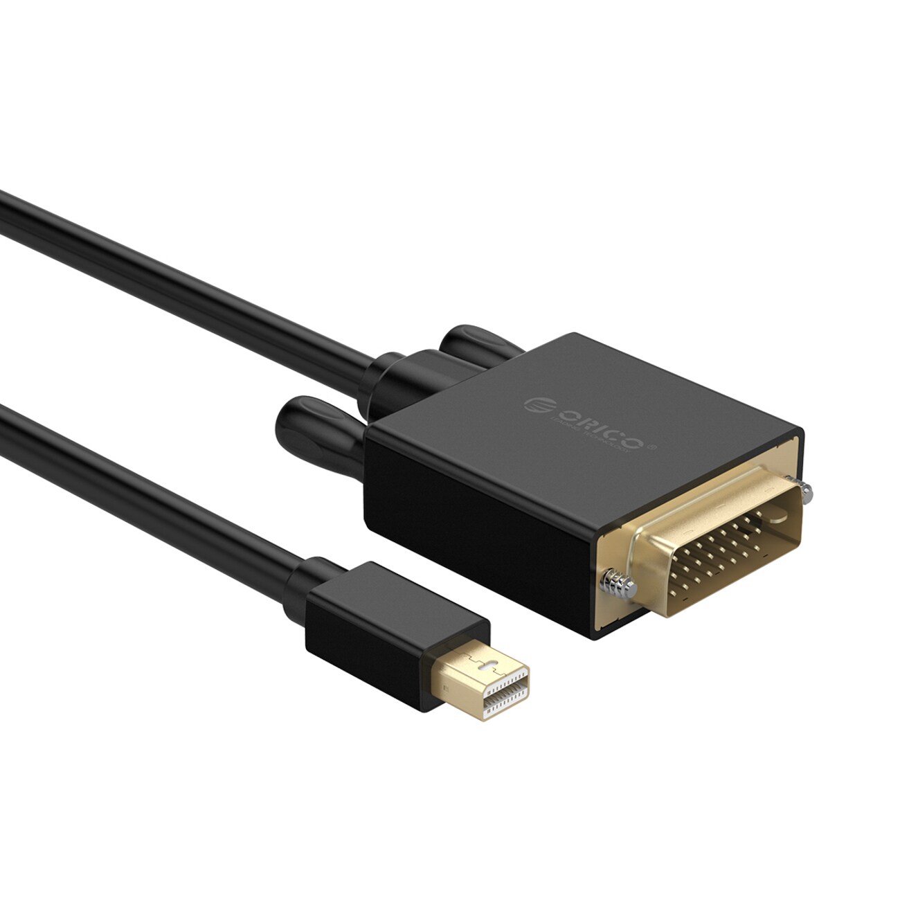 Orico XD-MDTD Mini DisplayPort till DVI Full HD 60 Hz-kabel, 2 m – svart, bild 3