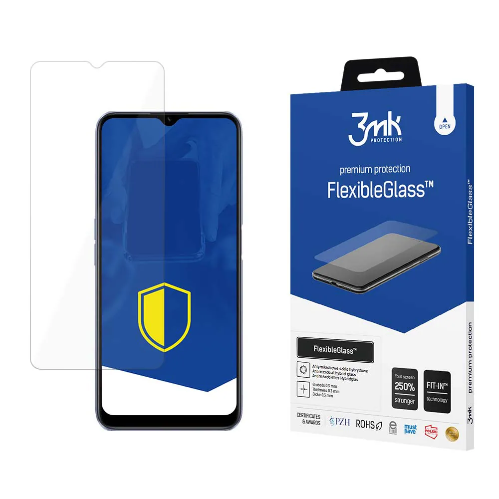 3mk FlexibleGlass™ hybridglas på Realme C31