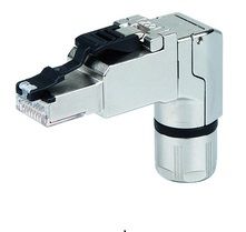 Telegärtner J00026A4004, RJ45, Svart, Rostfritt stål