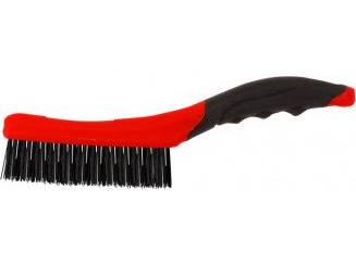 Pro-Line stålborste i nylon, 4x16 rader, 260 mm (32644)