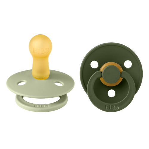 BIBS Colour 2-pack Latex Size 2 Sage/Hunter Green