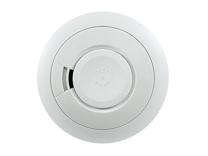 Ei Electronics Ei650, Optisk detektor, Trådlös, Vit, 85 dB, IP20, Ytmonterad