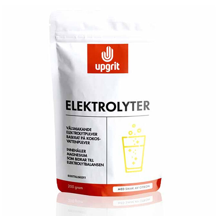 Upgrit Elektrolyter Citron 200 g, bild 3