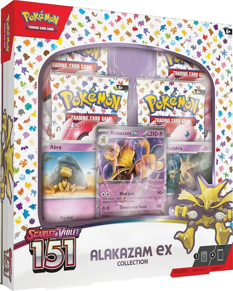 Pokemon 151: Alakazam EX Box