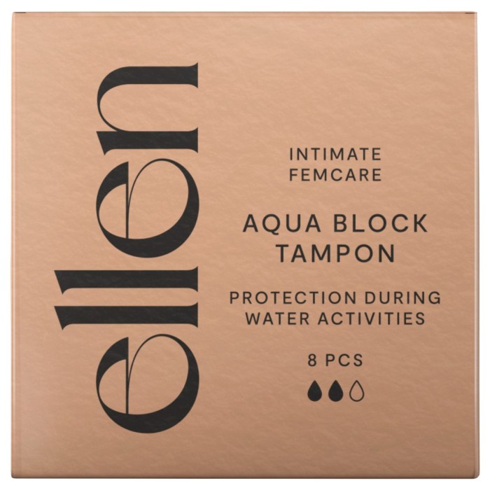 Ellen Aqua Block Tampon 8 pcs