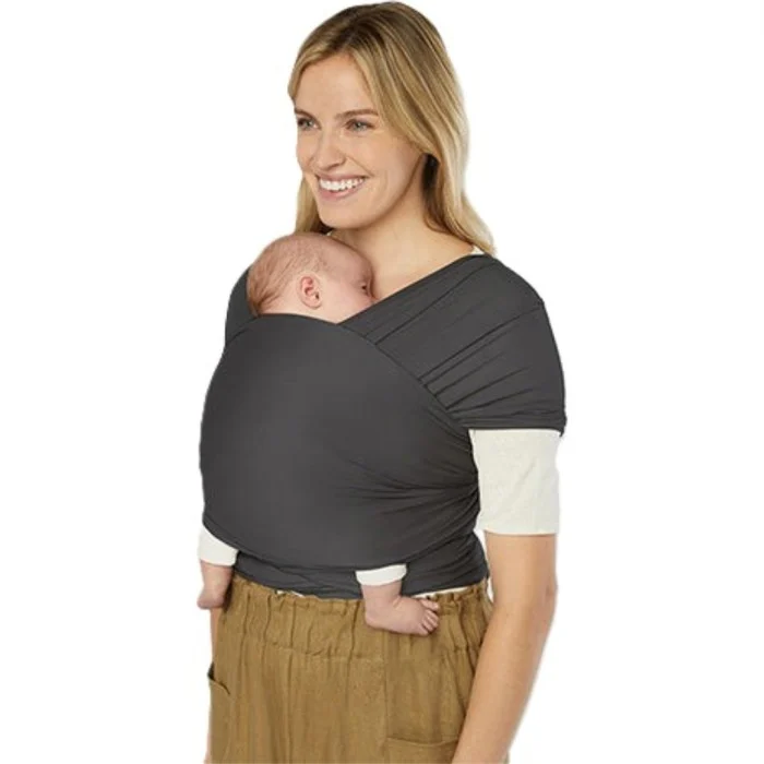 Ergobaby Bärsjal Aura Wrap Knit, Soft Black