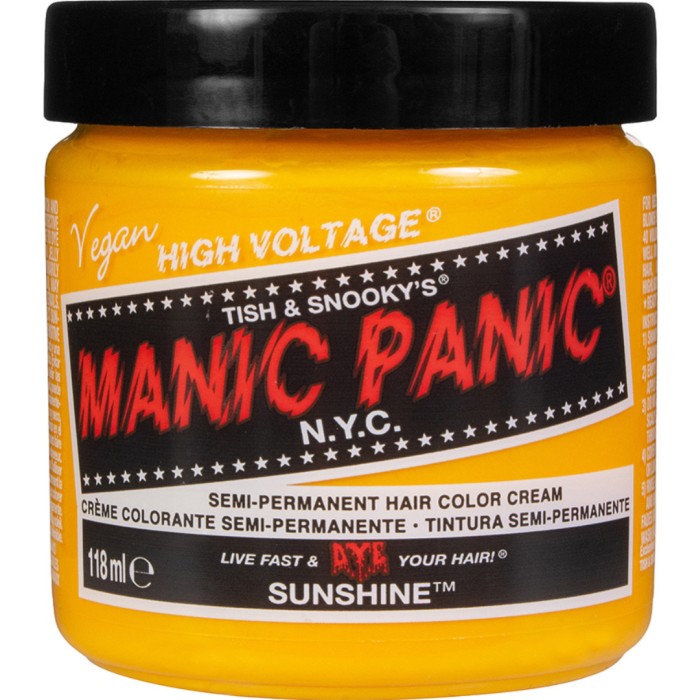 Manic Panic Semi-Permanent Hair Color Cream Sunshine