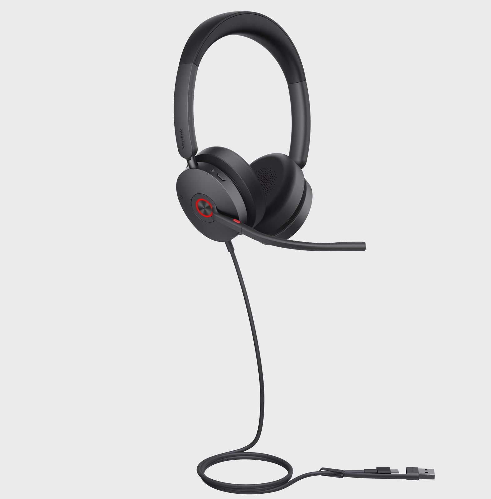 Yealink UH48 Dual Teams Headset, svart