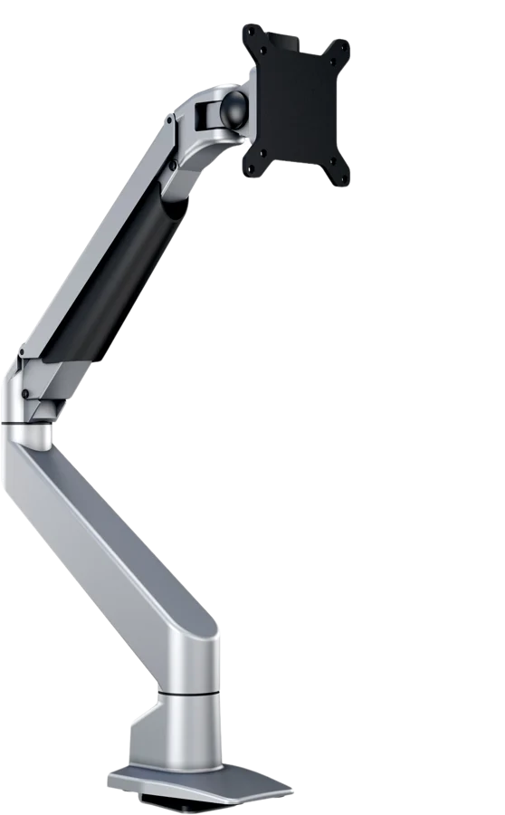 M VESA Gas Lift Arm Single HD Silver