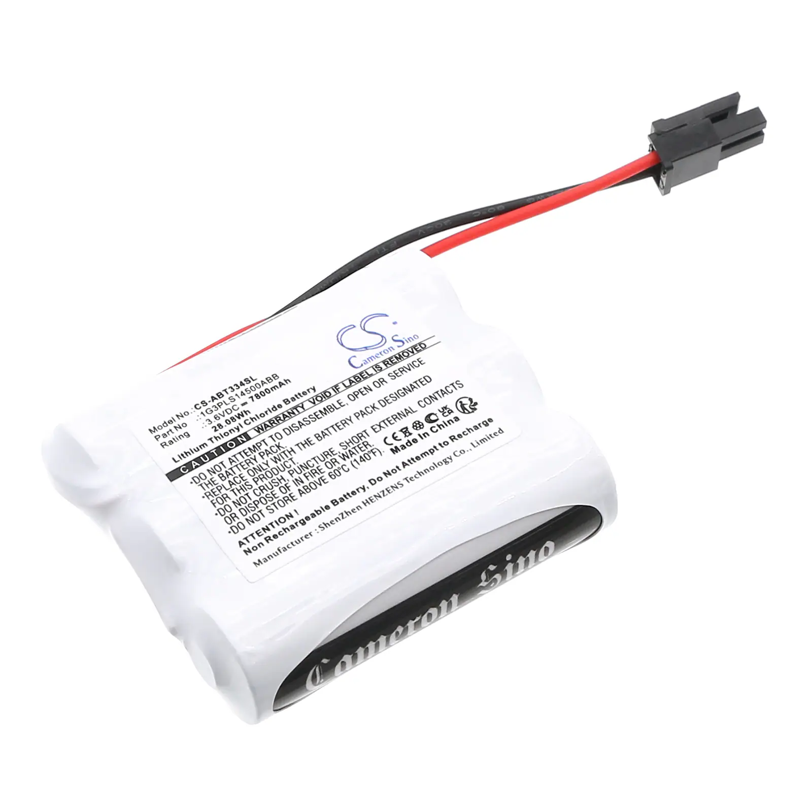 Batteri till PLC för ABB 1G3PLS14500ABB, 3HAC033492, 3HAC033492-001