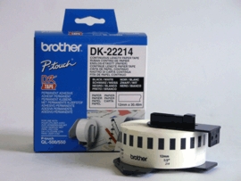 Brother Etiketter 62MMX30,48M, vit papperstape