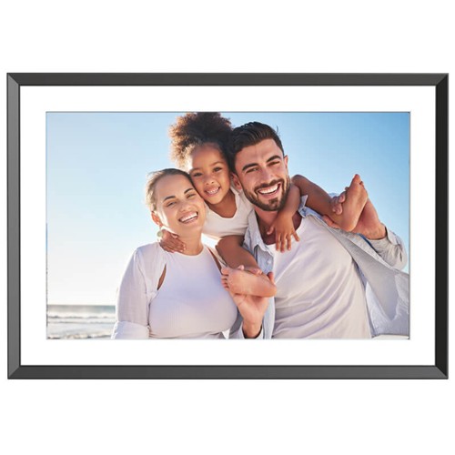 10" AgfaPhoto Digital Photo Frame, IPS 1280x800, kortläsare MicroSD, WiFi - Svart