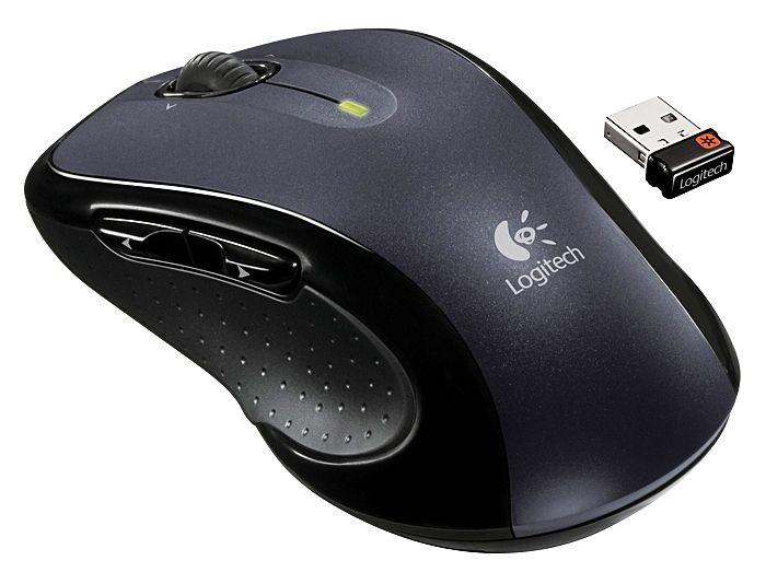 Logitech Wireless Mouse M510, 1000 dpi, USB nano-adapter - Svart, bild 3