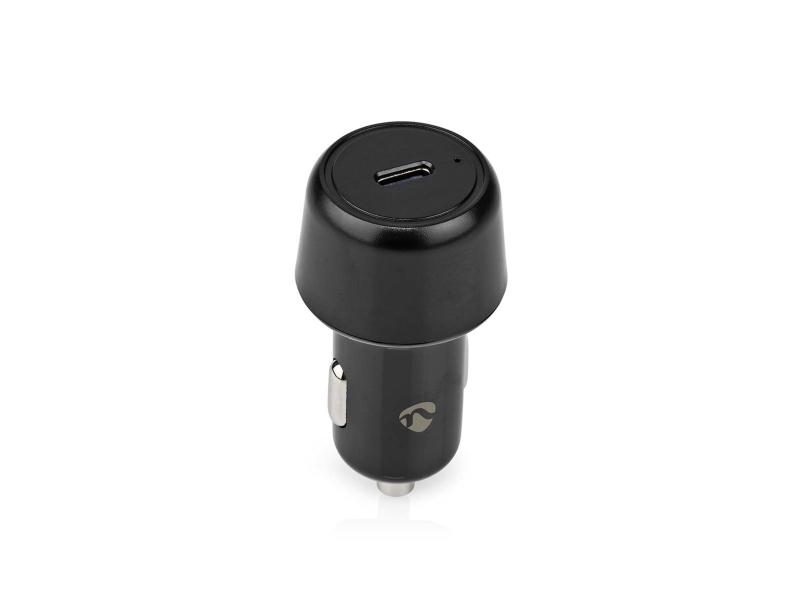 Nedis Snabb Billaddare USB-C 30W - Svart