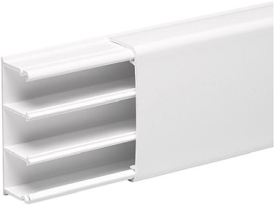 Kabellist/minikanal OptiLine R9003, 25x60mm, 2,1m - vit