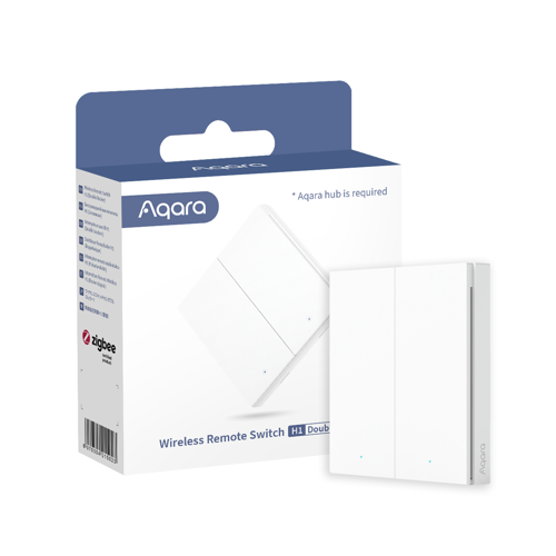 Aqara Wireless Remote Switch H1 Double Rocker