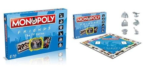 Monopoly Friends - Monopol (Engelsk)