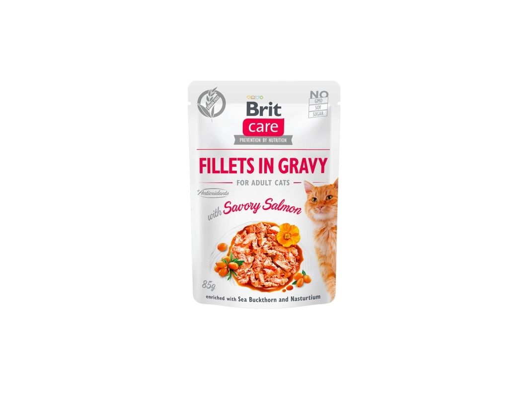 Brit Care, Vuxen, Lax, 85 g, Utan spannmål