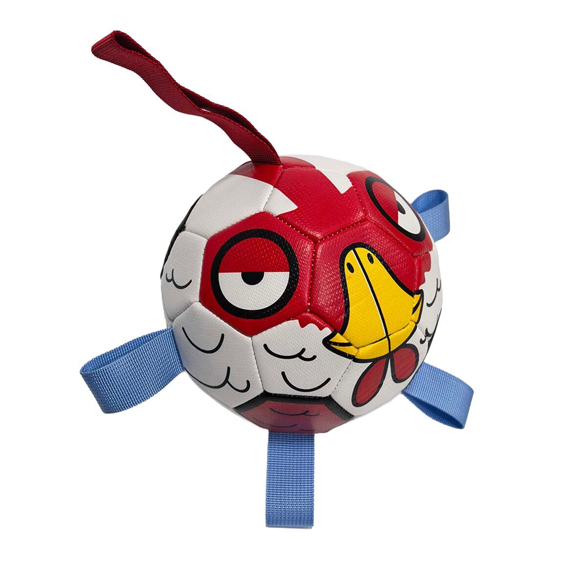Duvoplus Football Birdy Hundboll med Handtag