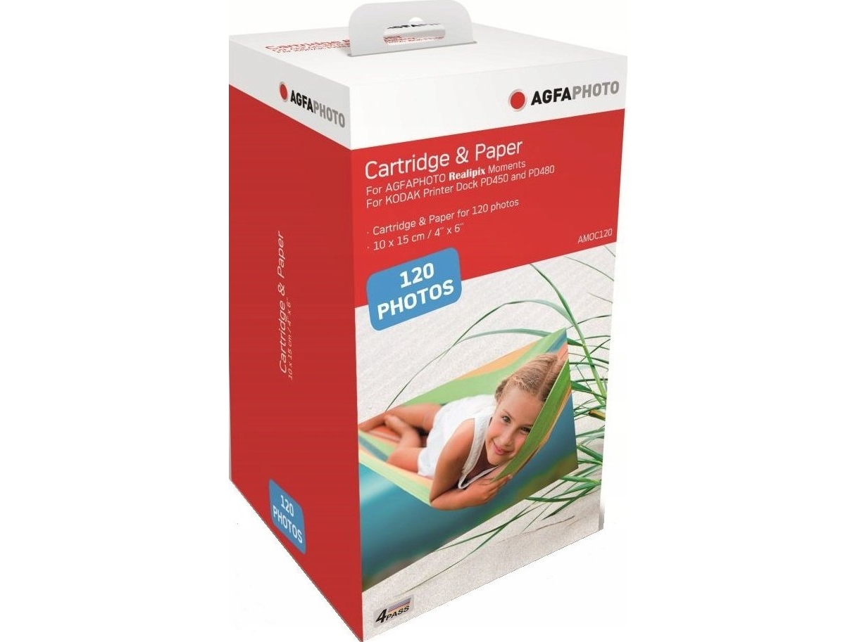 Agfa Cartridge - 100 x 150 mm 120 ark fotokort