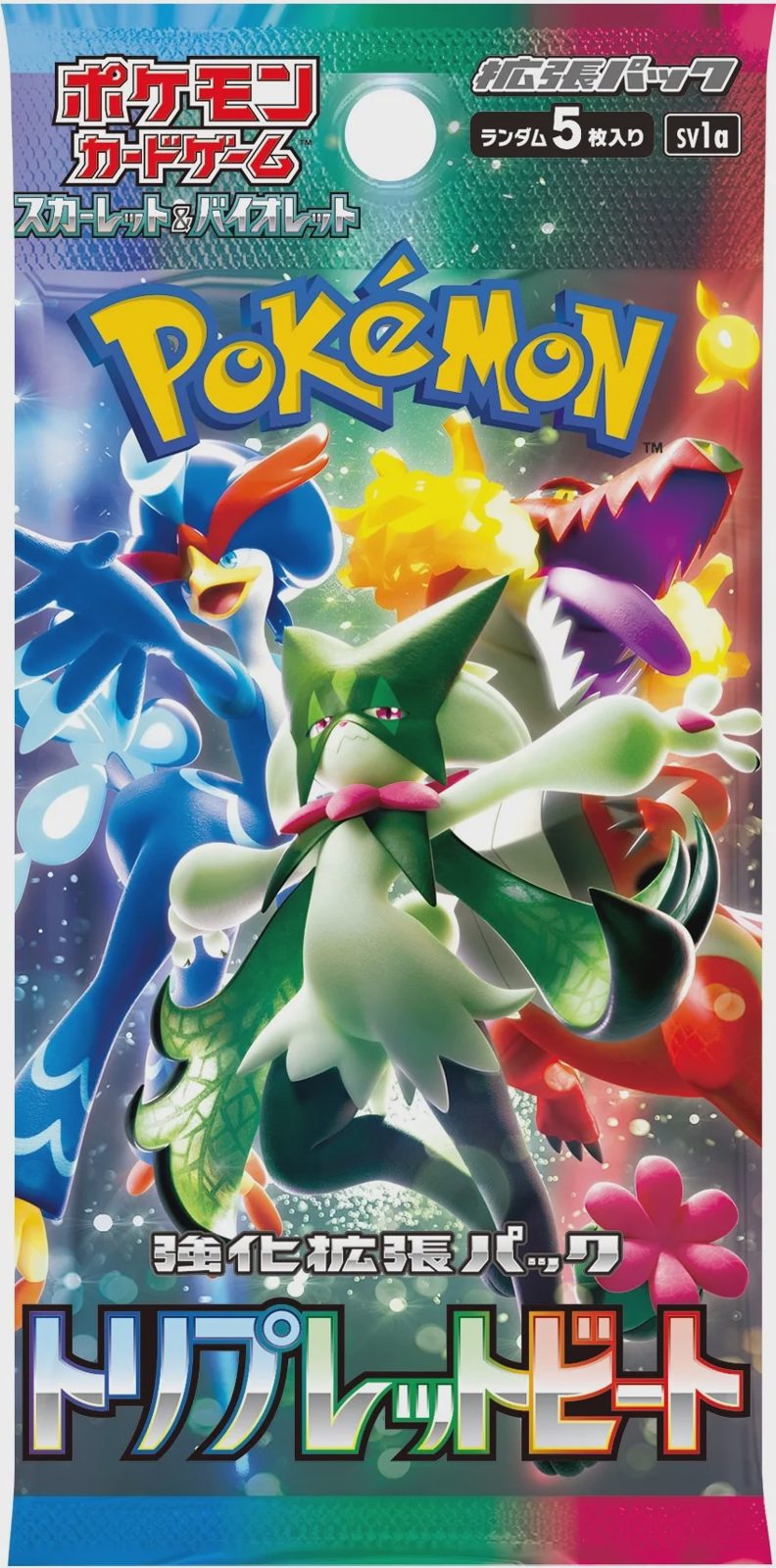 Pokemon Scarlet & Violet: Triplet Beat Booster (Japansk - sv1a)