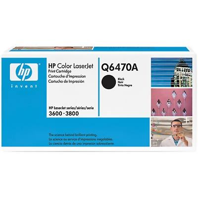 HP Toner Q6470A Black 6K
