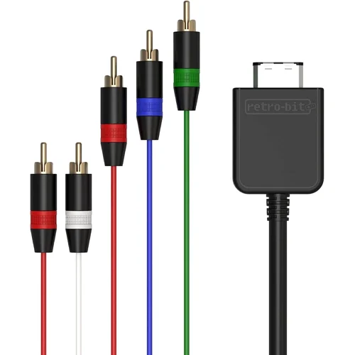 Retro-Bit Prism Component Cable for Nintendo Gamecube