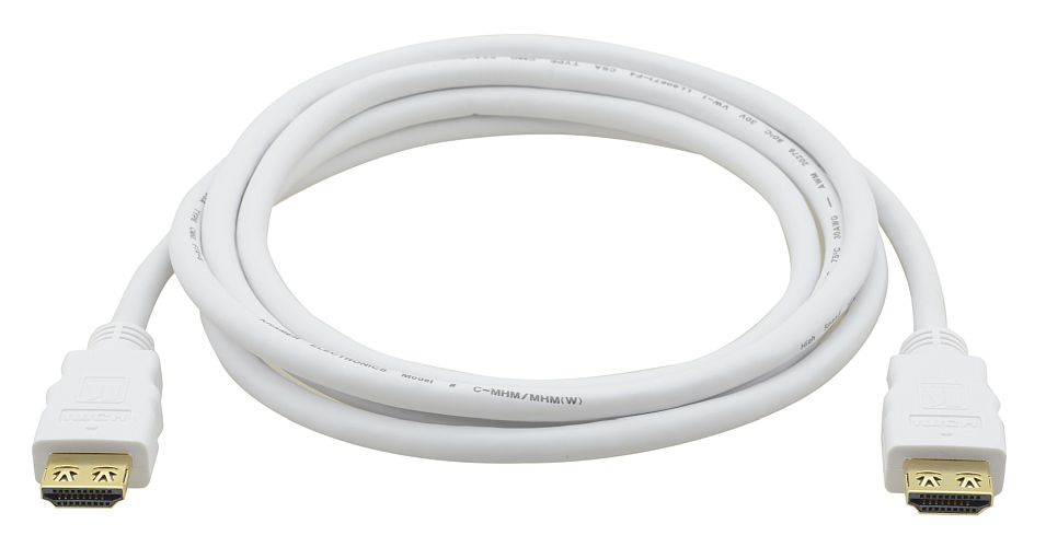 HDMI-kabel Kramer C-MHM/MHM Flexible, 4K@60Hz, 7,6 meter - Vit, bild 2