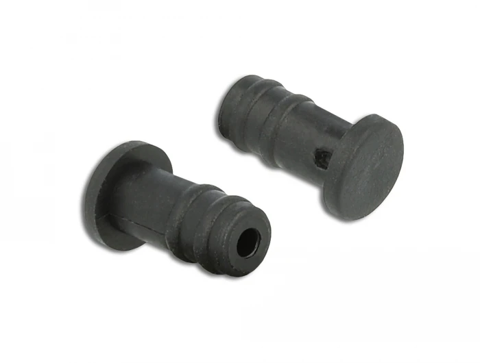 Delock - Dammskydd för 3.5 mm jack - svart (paket om 10), bild 2