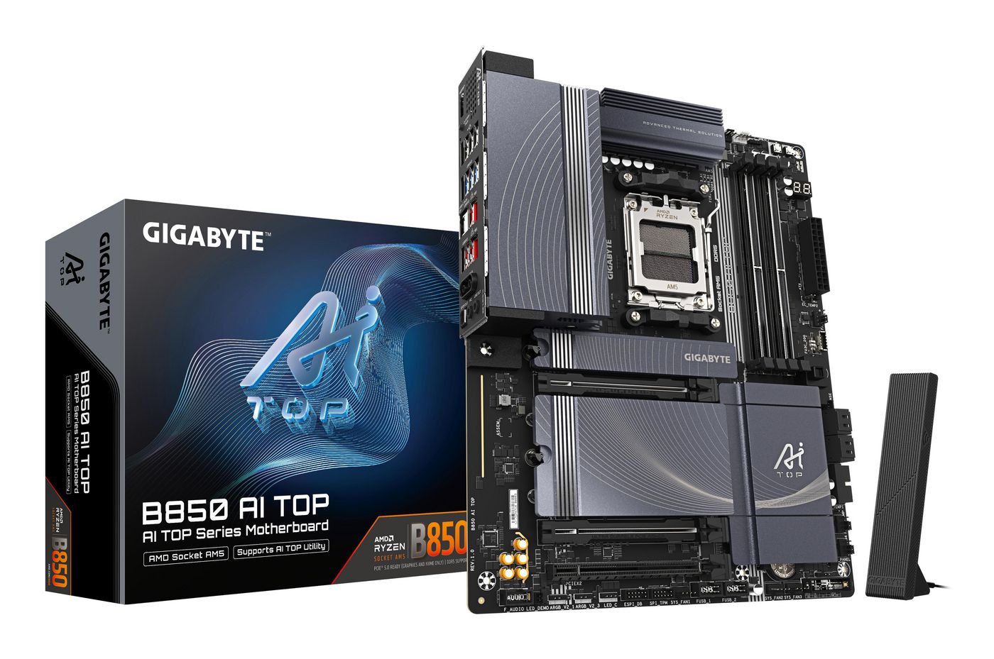 Gigabyte B850 AI TOP, bild 5